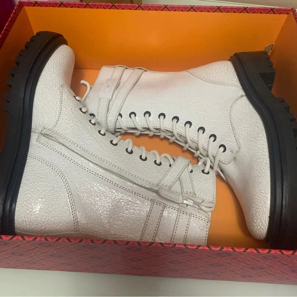 Tory Burch T Hardware Combat Boot - Picture 13 of 14
